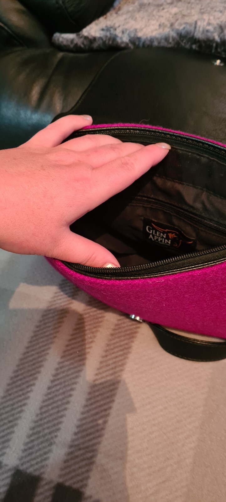 harris tweed bag authentic cost 80 pound not been used eBay