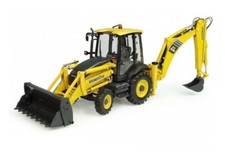 Universal Hobbies 8142 Komatsu WB93-R 2WD Backhoe Loader 1/50 Die-cast MIB