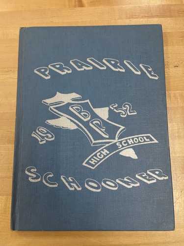 1952 Prairie Schooner Yearbook Blooming Prairie Minnesota High School FREE SHIP - 第 1/9 張圖片