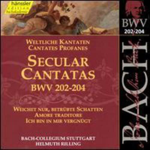 BACH,JOHANN SEBASTIAN Secular Cantatas BWV 202-204 (CD) - 第 1/1 張圖片