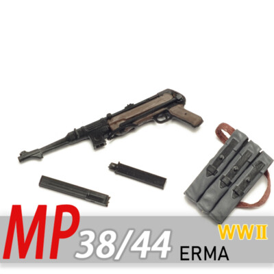 1/12 Scale Soldier Mp38/44 General Military Props Model for 6'' Body Figure
