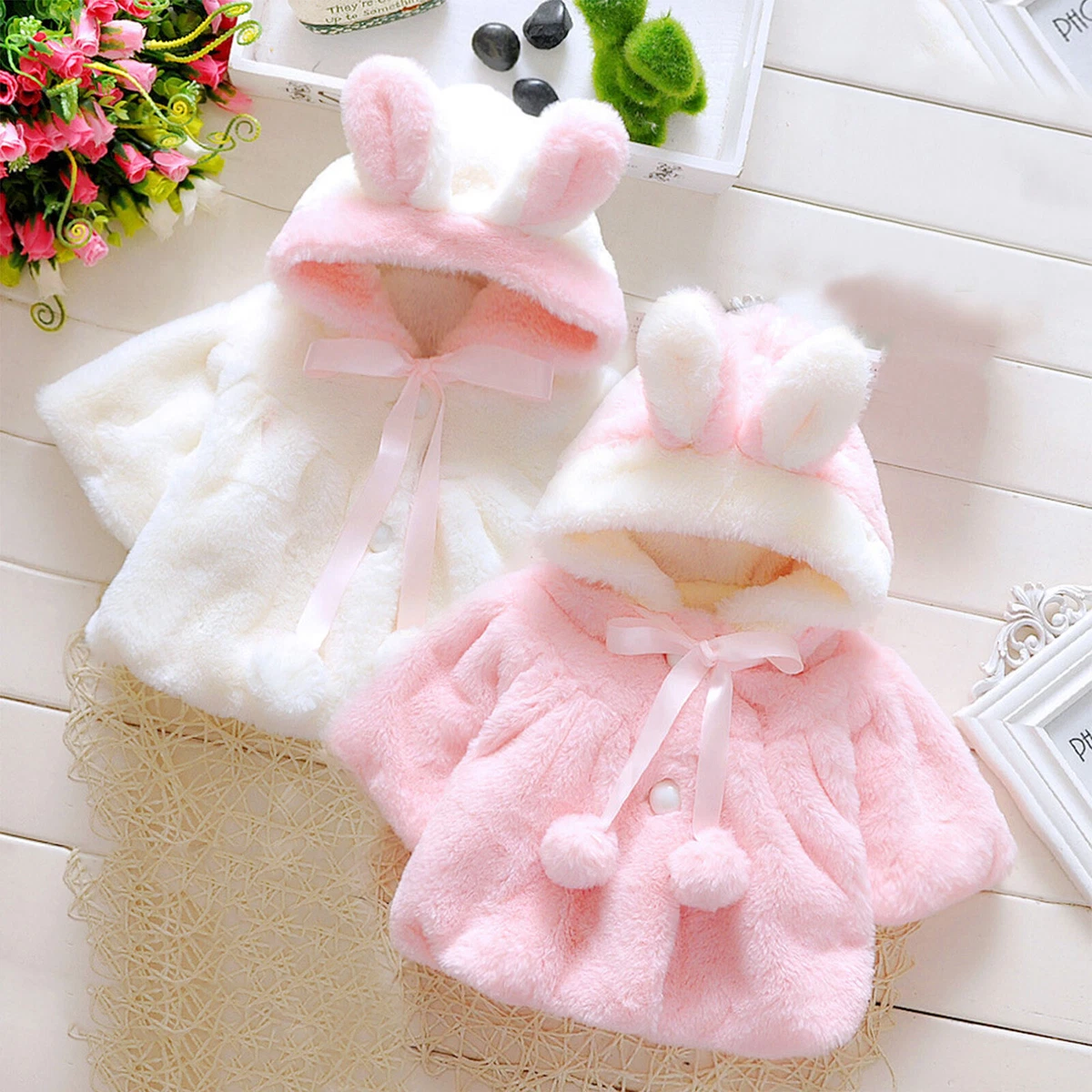 Faux fur hotsell baby coats