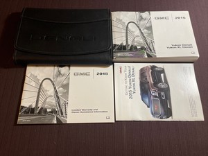 2015 GMC Yukon Denali/ Yukon XL Denali Owners Manual | eBay