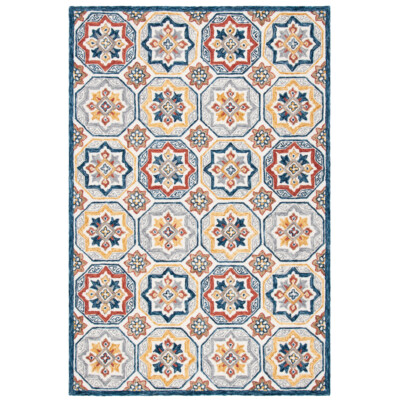 SAFAVIEH Metro MET117B Handmade Beige / Ivory Rug