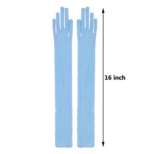 Frauen Nahtlose Hochzeit Strumpfhosen Handschuhe Transparent Abendhandschuhe - Picture 9 of 54