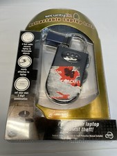Security DR. Retractable LAPTOP LOCK, New Sealed Clamshell Packaging