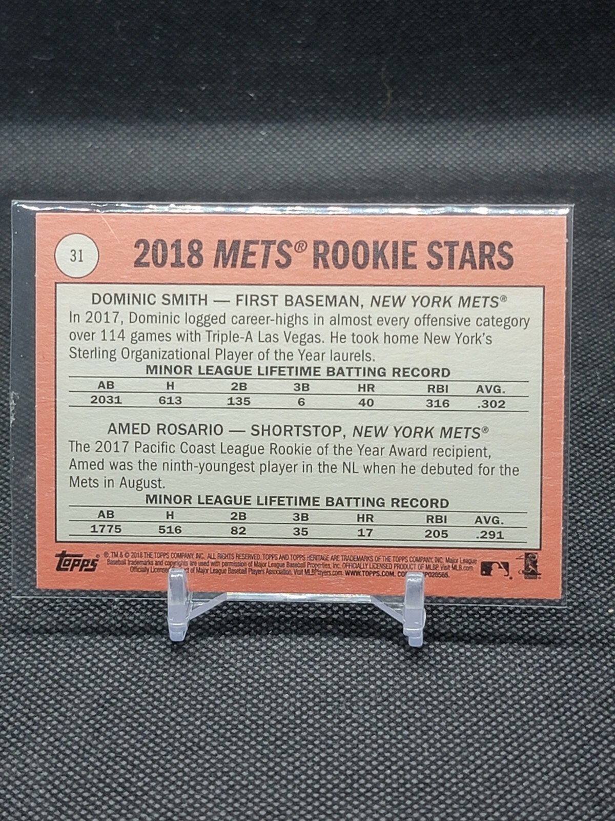 New York Mets *Choose Your Baseball Card* Inserts Rookies Autos (Updated 7/26) - Picture 495 of 512