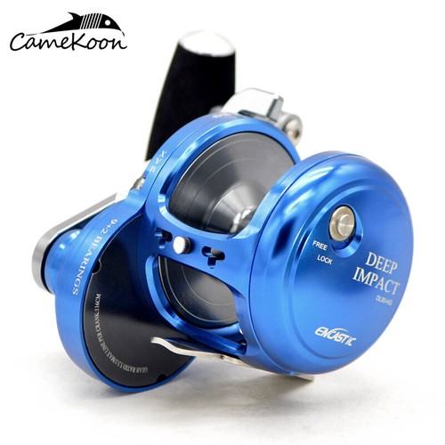 CAMEKOON Lever Drag Big Game Offshore Seafishing Multiplier Jigging Fishing Reel - Picture 2 of 12