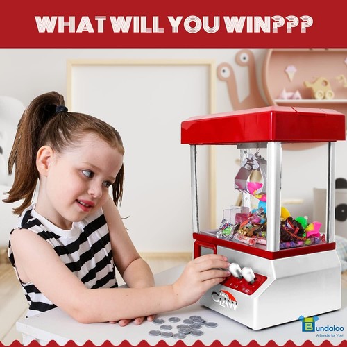 Claw Machine Arcade Game with Sound, Cool Fun Mini Candy Grabber Prize Dispen... - Picture 8 of 9