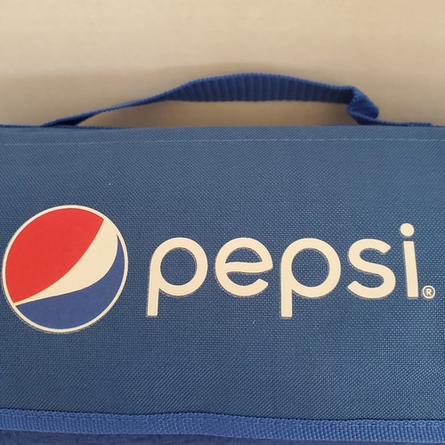 Pepsi Coperta da Stadio Roll Up 47" x 52" Blu Spiaggia Picnic NUOVA - Foto 3 di 6