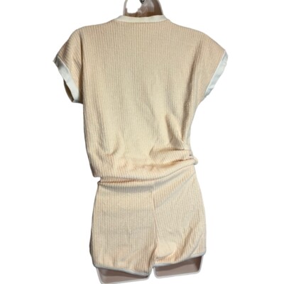Vintage 70/80s Montgomery Ward Terry Cloth Short Set | eBay