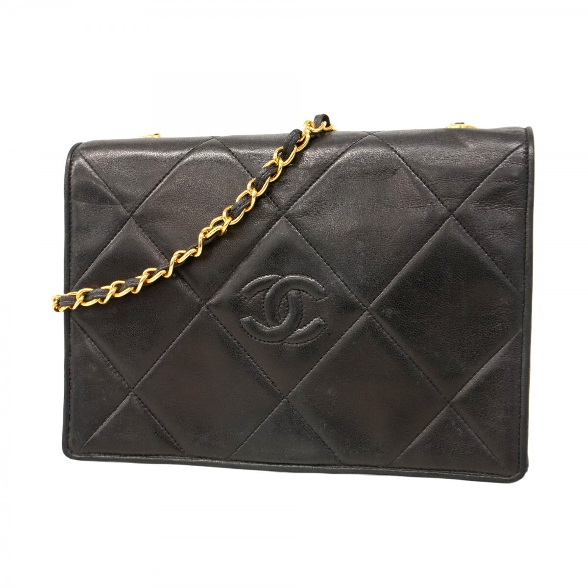 Chanel Matelasse Lambskin Shoulder Bag with Chain 253953-image