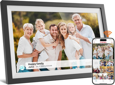 Digital Photo Frame,10.1 Inch Frameo Digital Picture Frame, 1280X800 IPS LCD Tou