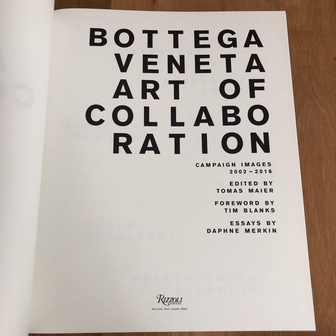 Bottega Veneta Art of Collaboration Book 600+ Pages From