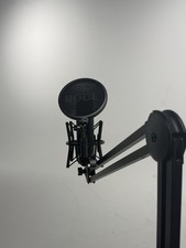 RØDE NT- 1 black Kondensatormikrofon (schwarz) inkl.Spinne, Popfilter&Halterung
