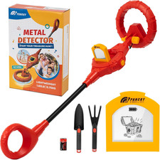 Metal Detector for Kids Ages 3-12 - IP68 Waterproof Kids Metal Detector Kit with