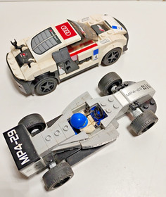 LEGO- SPEED CHAMPIONS #75911,McLAREN MERCEDES MP4-29, & AUDI ULTRA #75873   (WT