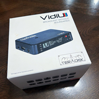 Teradek VidiU HD Live Streaming Encoder HDMI WiFi OPEN BOX Complete