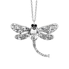 Bling Car Mirror Hanging Accessories, Crystal Diamond Car Interior Dragonfly
