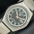 AUTOMATIC VINTAGE SEIKO 5 JAPAN 6309A MENS BLACK COLOR DIAL WATCH a702717-1