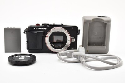 [ Excellent ] OLYMPUS PEN Lite E-PL6 16MP Shutter count 4374 w/ Battery ,Charger