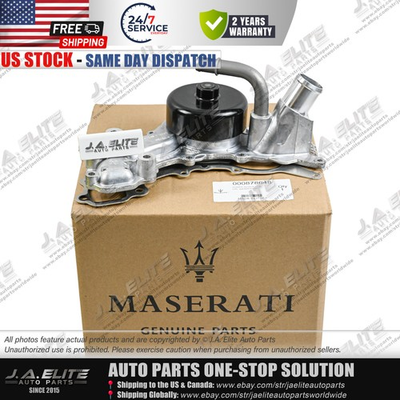 #ad Genuine Water Pump fits Maserati Ghibli Levante Quattroporte 3.0L V6（ 2014） $149.97