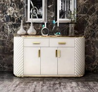 Kommode Design Holz Schrank Luxus Sideboard Lowboard Anrichte Weiß Neu
