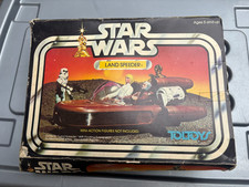 Vintage 1978 Star Wars Land Speeder, Toltoys, Boxed with Insert