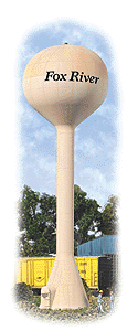 Walthers Cornerstone HO Modern Water Tower
