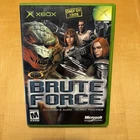 Brute Force (Microsoft Xbox, 2003) CIB Complete W/Manual & Tested