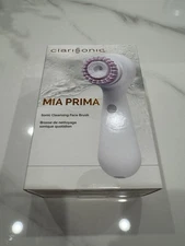 Clarisonic Mia Prima Sonic Facial Cleansing Device - White FACTORY SEALED