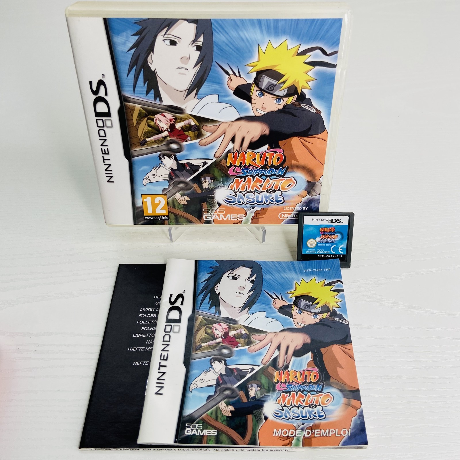 Naruto Shippuden: Naruto Vs Sasuke - Nintendo Ds 3Ds - Multilingua Italiano