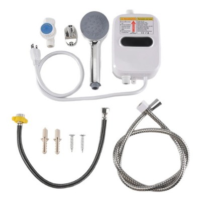 Electric Thankless  Hot Water Heater 3500W White US Plug 110V I1W35328