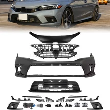 Front Bumper & Grille Assembly Fit For Honda Civic Set 2022-2023 2024