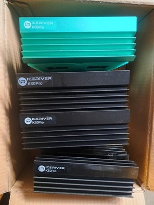 ICERIVER KAS KS0 Pro 200GH/S 100W 1 Special Edition And 3 Regular.