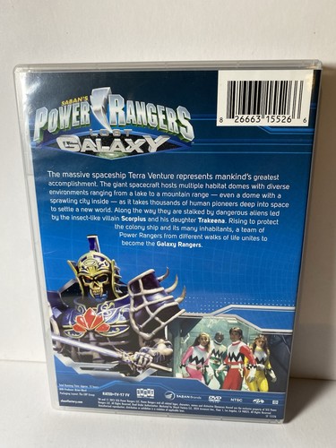 Power Rangers Lost Galaxy: The Complete Series DVD Box Set EE. UU. Importación Temporada - Imagen 2 de 2