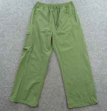 Beyod Yoga Pants Womens Extra Large Green Wide Leg Relaxed Hiking Active New