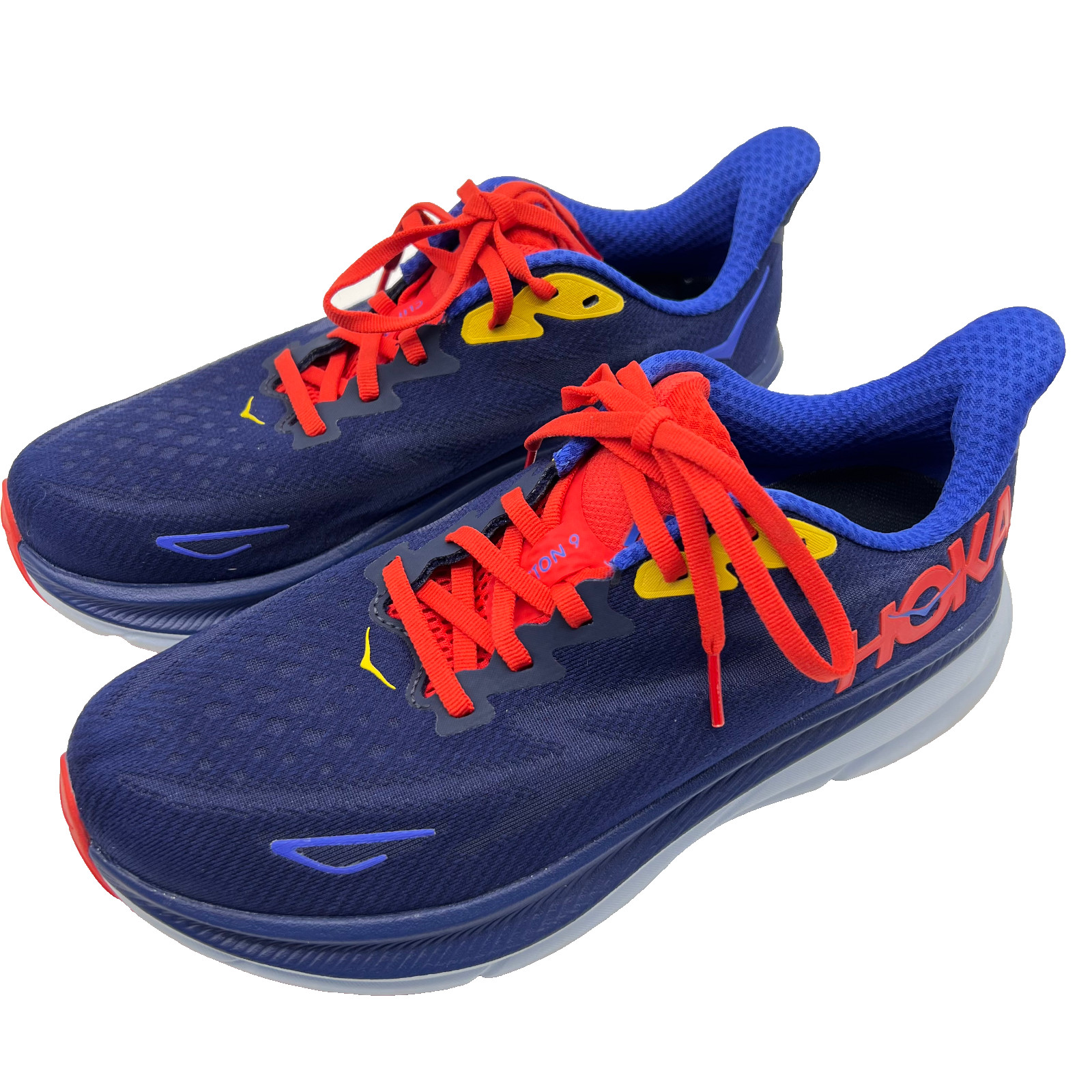 Mens Hoka Clifton 9 Running Shoes 1132210 BBDGB Bellwether Blue 7.5 2E Wide EE