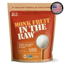 Natural 48 oz Monk Fruit Sweetener - A Delicious Sugar Substitute for All Ages