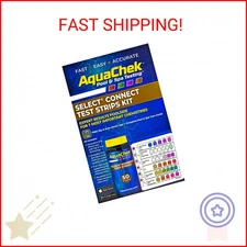 AquaChek Select Connect 7-Way Pool and Spa Test Strips Complete Kit - Pool Test 
