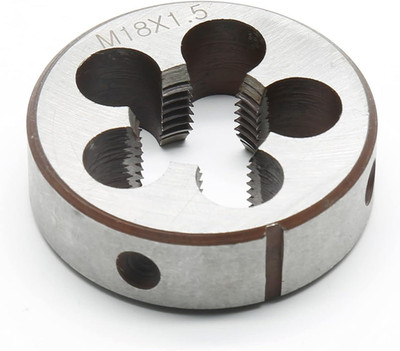 M18 x 1.5 Metric Right Hand Thread Die for Threading, 18mm Thread & 1.5mm Pitch,