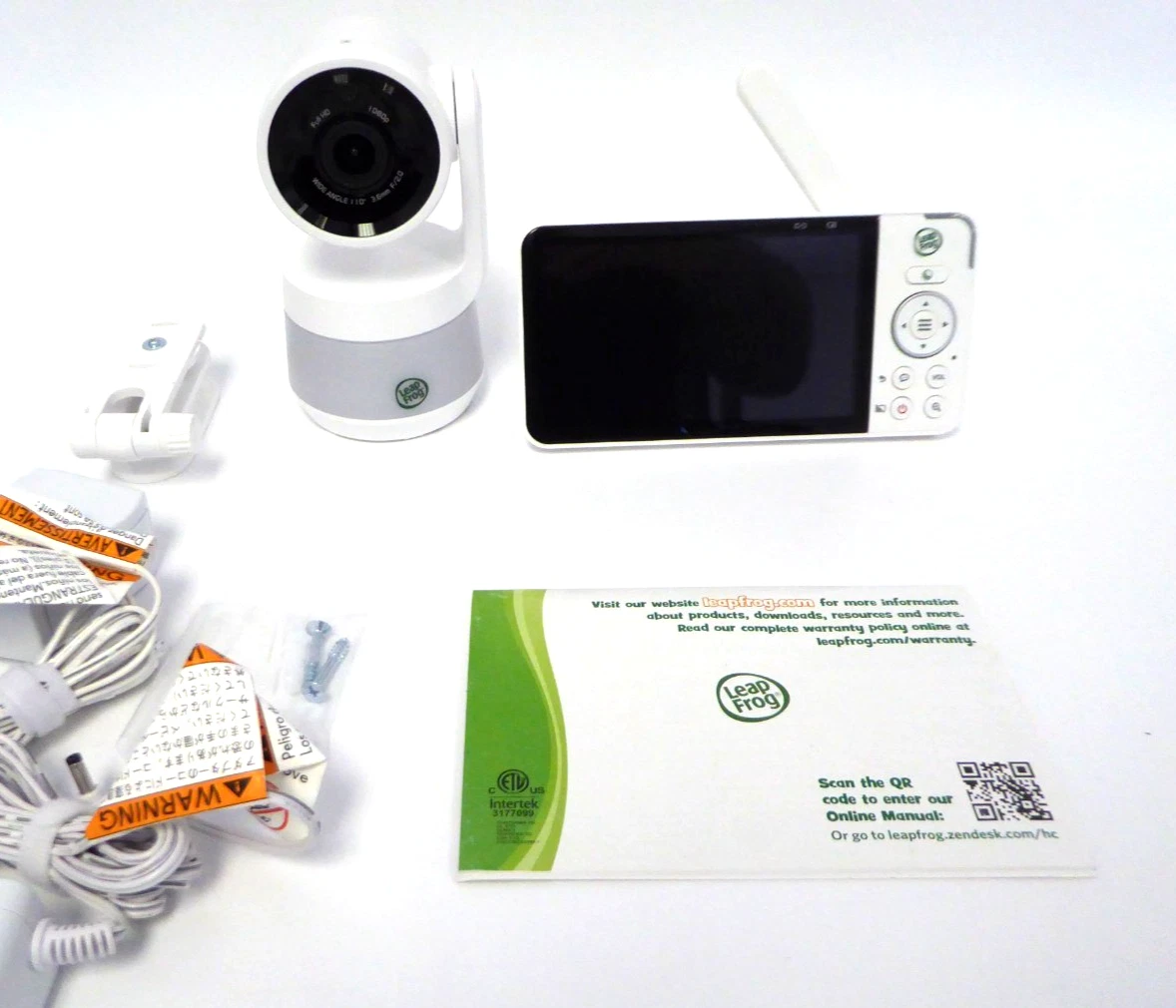 LeapFrog® LF925HD 1080p WiFi Remote Access Pan & Tilt Video Baby Monitor in Whit
