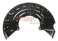 Spritzblech Bremsscheibe Vorne Links Metzger 6115181 FÜR Audi Seat Skoda Vw