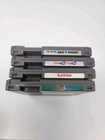 Lote de 4 aros de baloncesto Jordan Vs Bird Arch Rivals DD Nintendo NES probados