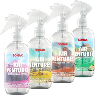 Luftefrischer SONAX AIR VENTURES Car Refresher Parfüm 300ml verschiedene Düfte