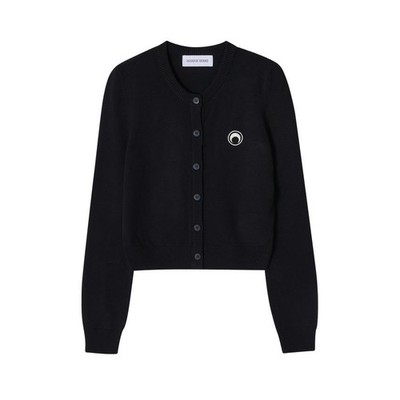 Marine Serre Fitted Cardigan mit Logo 144765060
