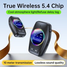 4 IN 1 B-T 5.4 Audio Adapter Receiver Transmitter For Car TV PC Speaker 3.5mm