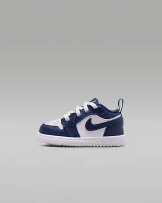 NIKE Air Jordan ALT 1 Low ホワイト/ネイビー 20cm Jordan 1 Low ALT Midnight Navy White University Blue (TD) Toddler