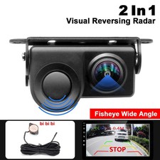 Parking Assistant System Waterproof 170 Radar Detector Sensor 2 in1 Night Vision