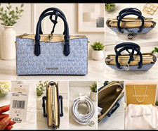 Michael Kors Small Logo Satchel Top Handle Ba...